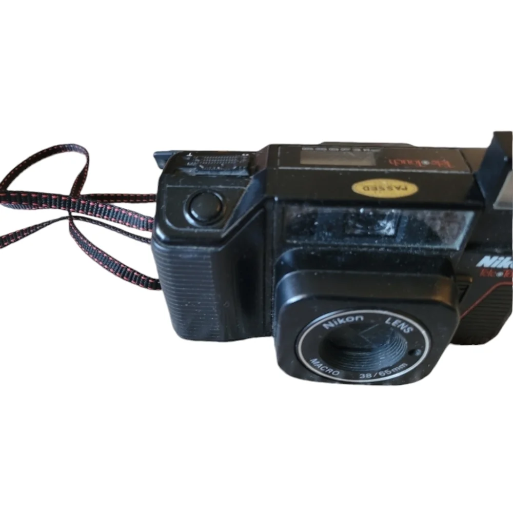 Nikon Teletouch Camera Vintage Black Untested